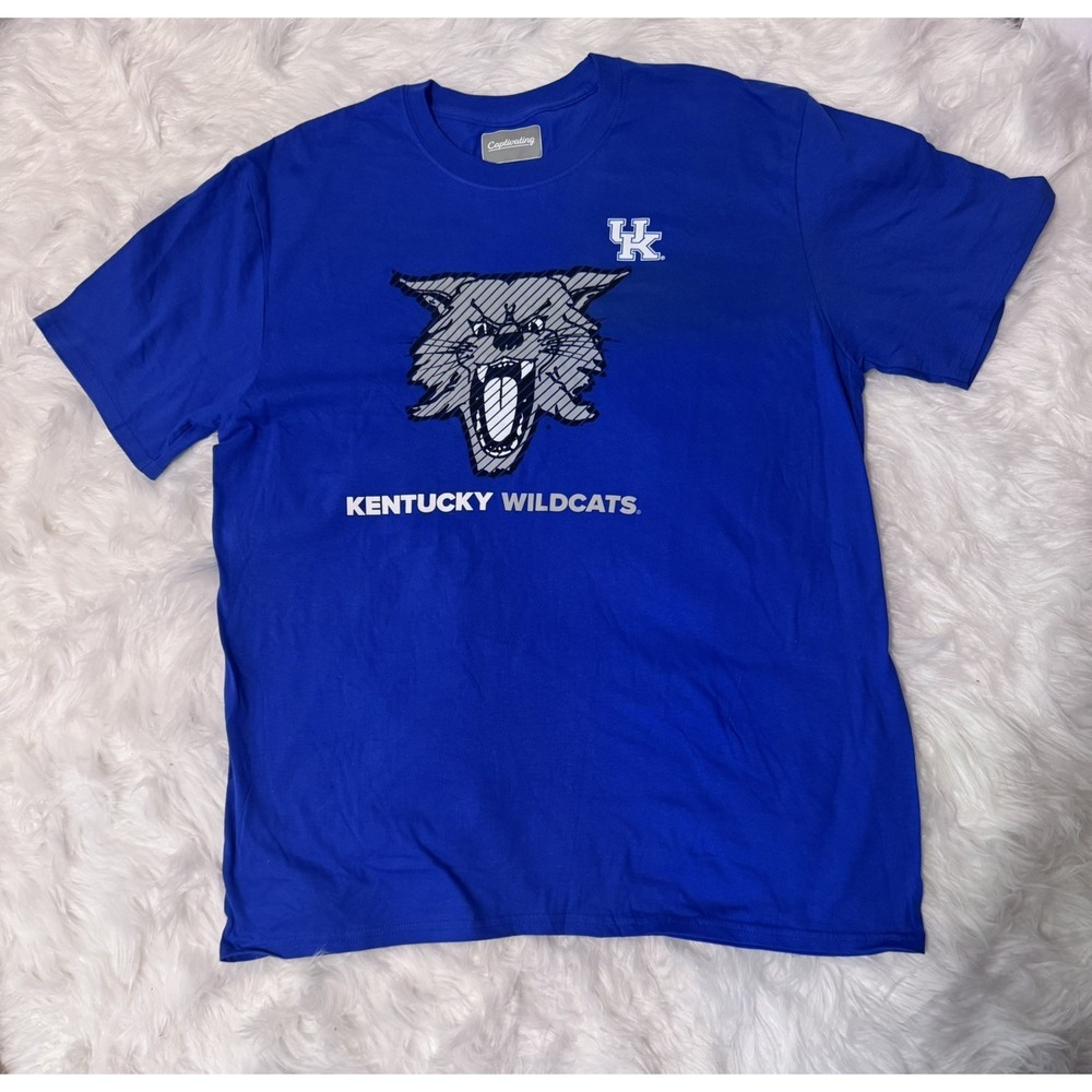 Kentucky Wildcats Mens Size  X-Large, Blue Short Sleeve T-Shirt New W/O Tags